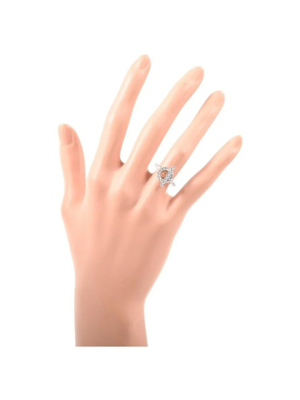 Hermes Ring Finesse White Gold
